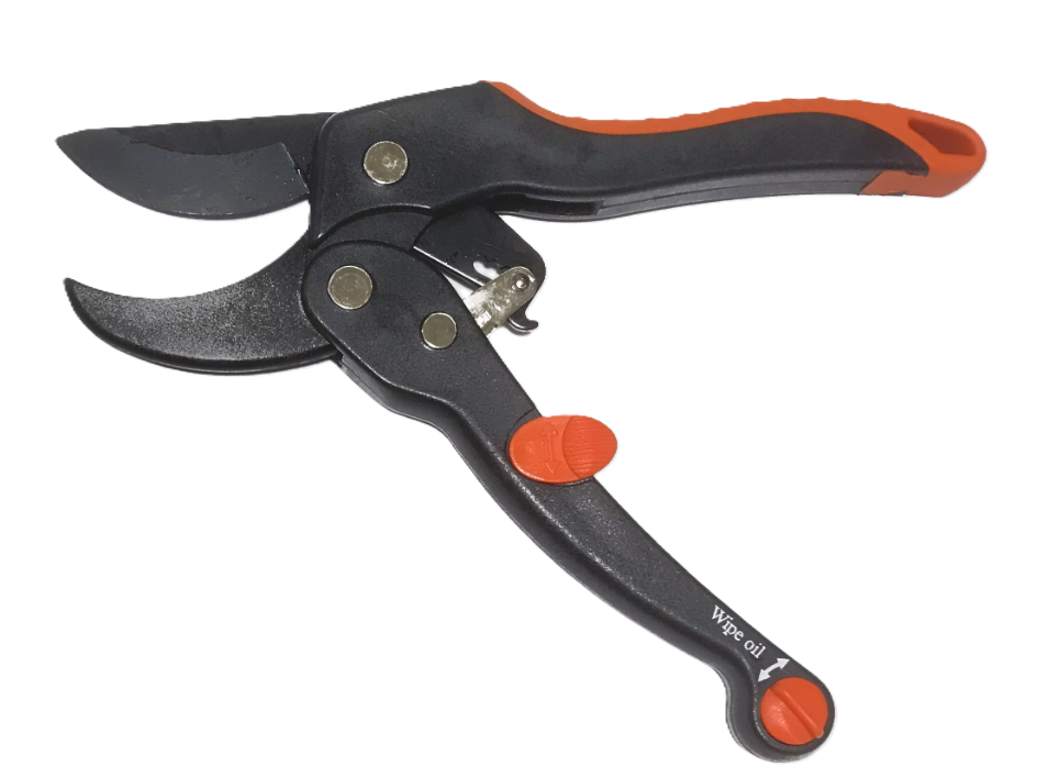 TigerJaw P2H Hybrid Ratchet Hand Pruner 3/4 Inch Cutting Capacity Built-In Oil Applicator