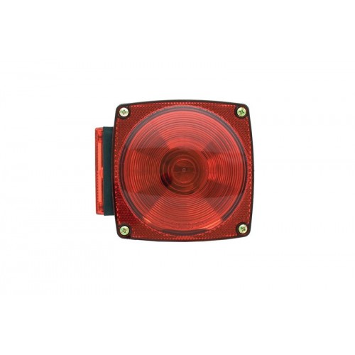 Uriah Left Side Square Stop/Turn/Tail Light with License Light #UL440011