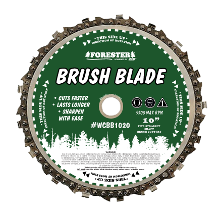 Forester 10″ Brush Blade Full Chain #WCBB1020