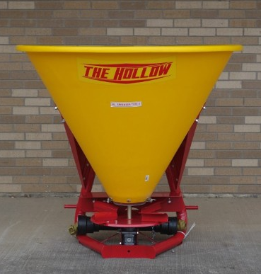 The Hollow” 300 PTO Spreader – Poly Hopper, 3-Point Hitch Fertilizer & Seed Spreader