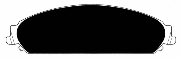 Porterfield Brake Pads for 2012 DODGE CHALLENGER V6 or V8 w/ Performance brk