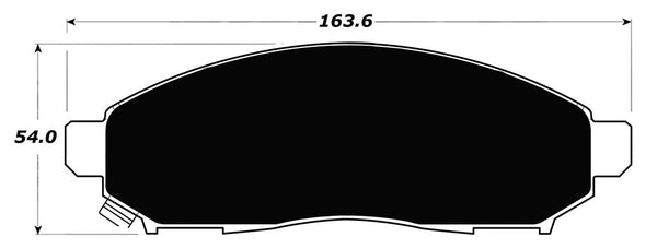 Porterfield Brake Pads for 2016 NISSAN FRONTIER 4WD