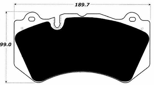 Porterfield Brake Pads for 2009 FERRARI F430 Scuderia