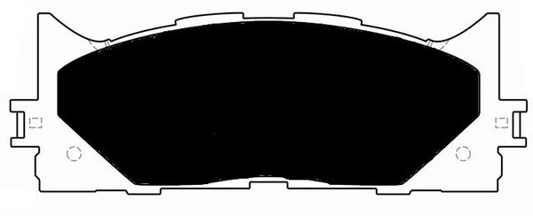 Porterfield Brake Pads for 2012 TOYOTA CAMRY