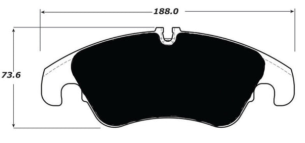 Porterfield Brake Pads for 2010 AUDI Q5 (except 2.0T w/ Brembo Calipers)