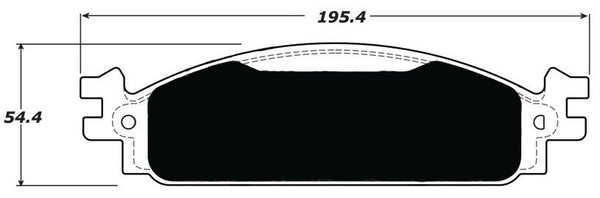 Porterfield Brake Pads for 2010 FORD TAURUS