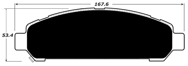 Porterfield Brake Pads for 2011 TOYOTA VENZA