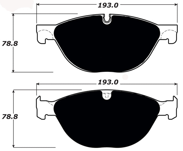 Porterfield Brake Pads for 2018 JAGUAR XJ/XJL V8