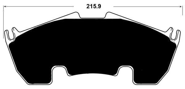 Porterfield Brake Pads for 2012 MERCEDES-BENZ SLR