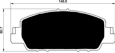Porterfield Brake Pads for 2017 HONDA ACCORD Sedan EX