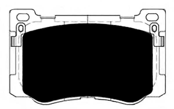 Porterfield Brake Pads for 2017 HYUNDAI GENESIS SEDAN V6