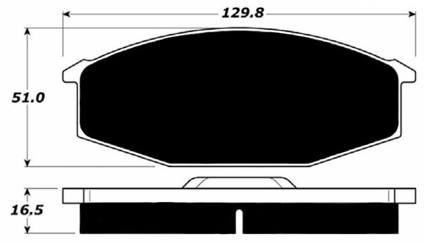 Porterfield Brake Pads for 1979 NISSAN 280ZX