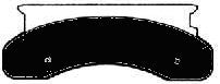 Porterfield Brake Pads for 1993 FORD F250 3/4 TON 4WD Rear Drum 7 Lug