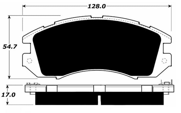 Porterfield Brake Pads for 1992 SUBARU LEGACY WAGON