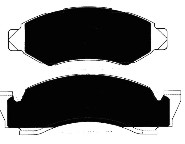 Porterfield Brake Pads for 1977 MERCURY COUGAR
