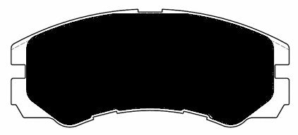 Porterfield Brake Pads for 1998 HONDA PASSPORT 4WD