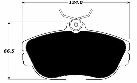 Porterfield Brake Pads for 1994 LINCOLN CONTINENTAL