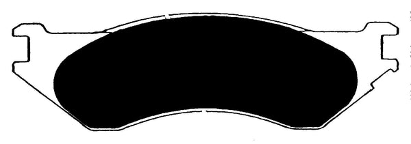 Porterfield Brake Pads for 2000 FORD F150 2WD Rear Drum 7 Lug