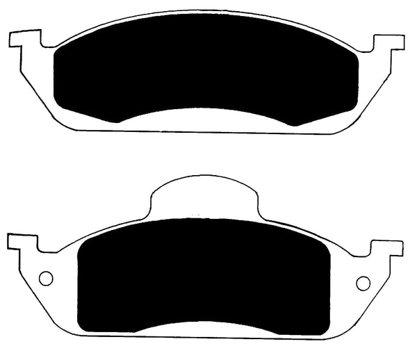 Porterfield Brake Pads for 1999 MERCEDES-BENZ ML430