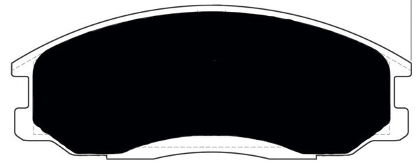 Porterfield Brake Pads for 2000 HYUNDAI SANTA FE V6 2WD