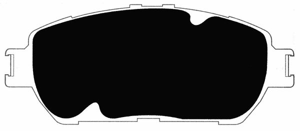 Porterfield Brake Pads for 2016 TOYOTA TACOMA 2WD 5 Lug