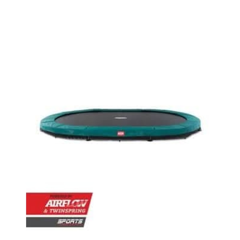 Berg Grand Champion InGround Trampoline | 350CM/ 11FT | Green | 30.33.13.70