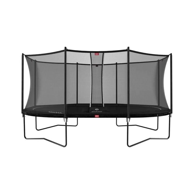 Berg Grand Favorit Regular Trampoline | 520CM/ 17FT | Safety Net | Black | 30.25.65.40