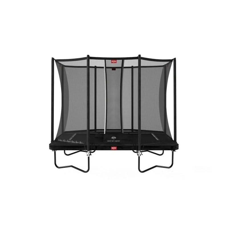 Berg Ultim Favorit Regular Trampoline | 280CM/ 9FT | Safety Net | Black | 32.25.62.41