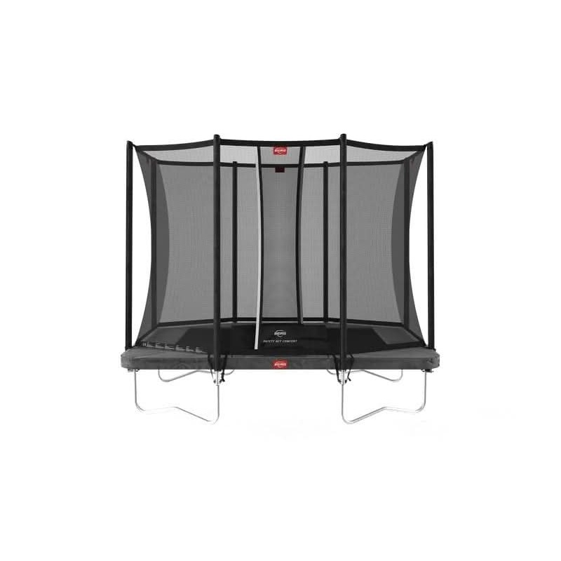 Berg Ultim Favorit Regular Trampoline | 280CM/ 9FT | Safety Net | Grey | 32.25.62.31