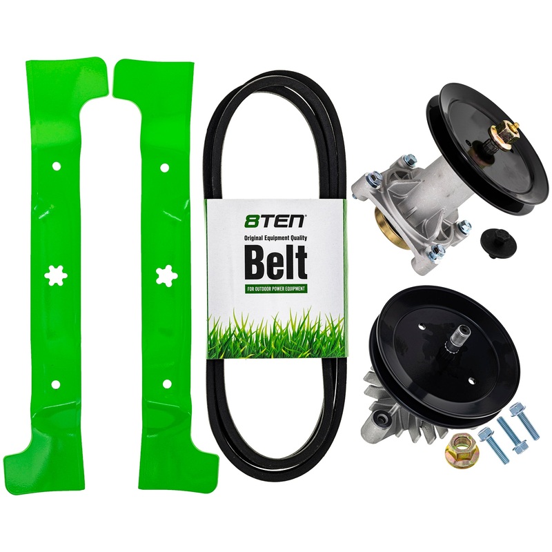 Blade Spindle Belt Deck Kit For Husqvarna Jonsered Lazer MK1009753