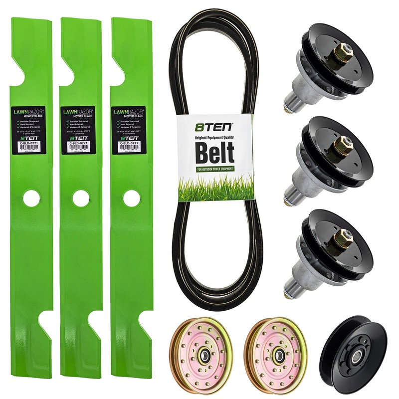 Blade Spindle Belt Idler Deck Kit For Exmark MK1009606