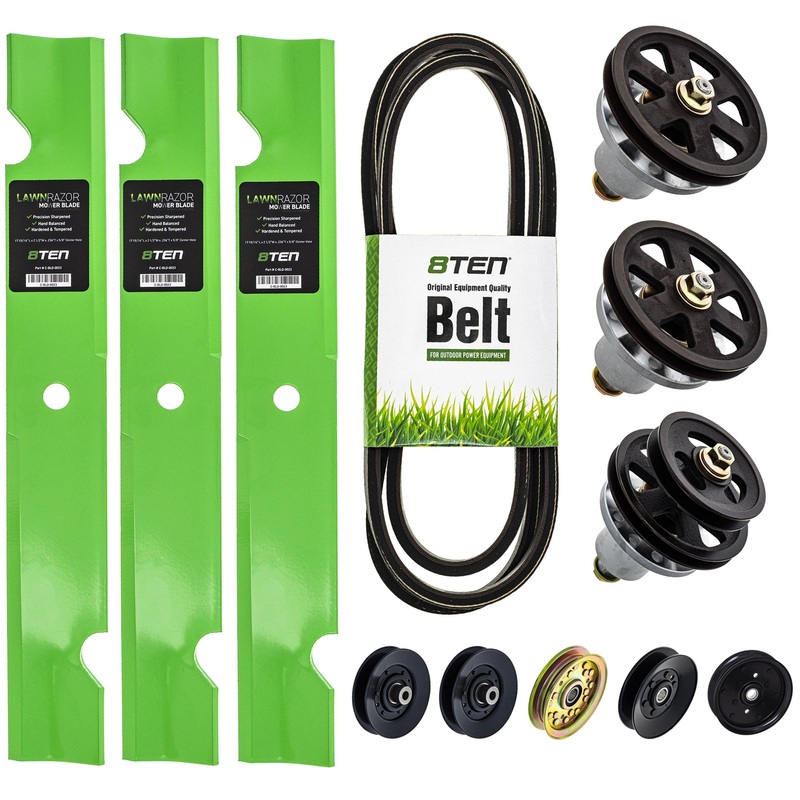Blade Spindle Belt Idler Deck Kit For Toro Wheel Horse Hayter MK1010182