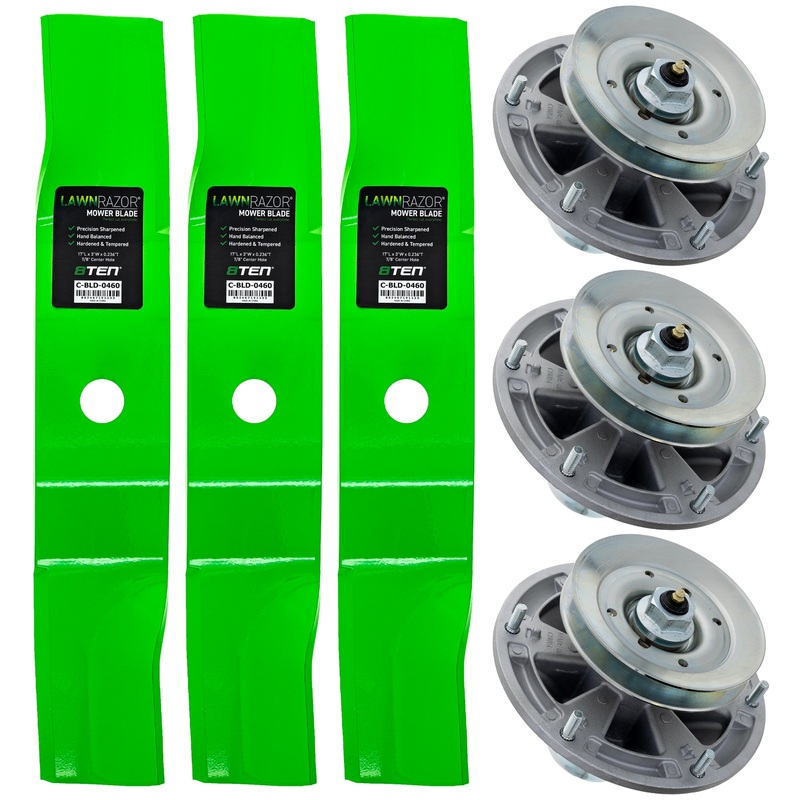 Blade Spindle Kit for John Deere Z720E Z740R 48-Inch TCU30315 AUC13017