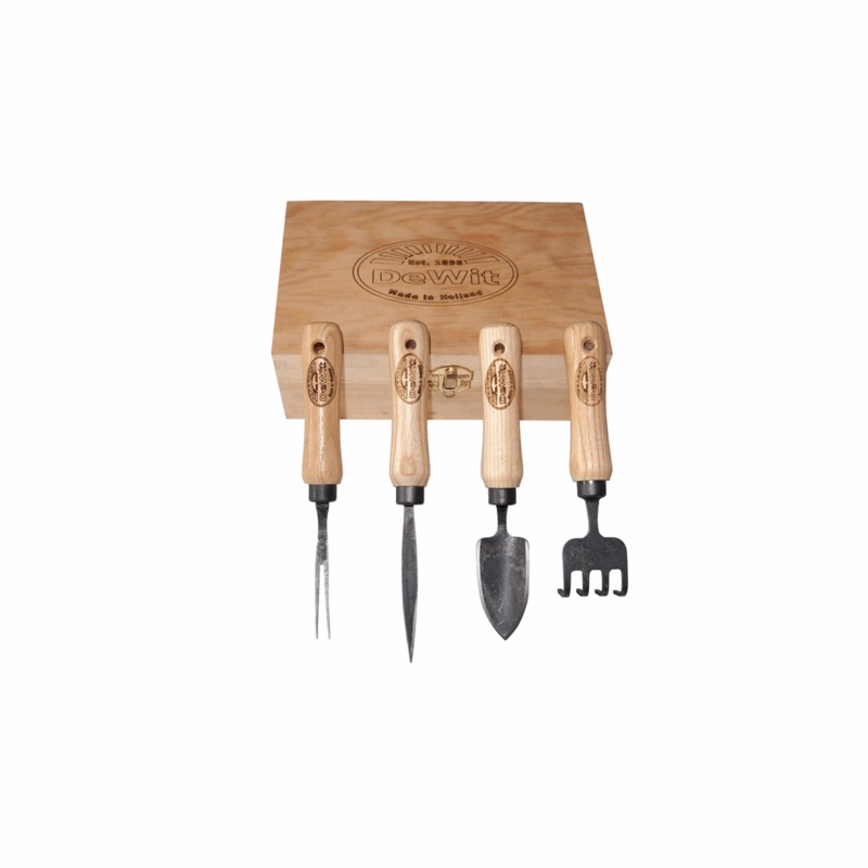 Bonsai Tool Kit in Wooden Box – DeWit