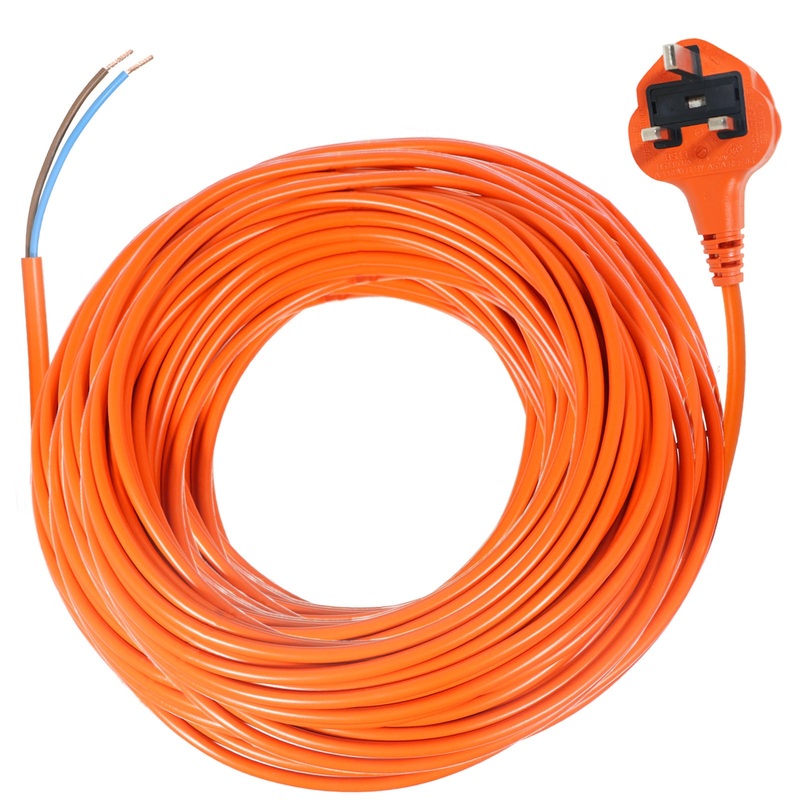 Cable for Bosch Lawnmower 32-12 Rotak 34-13 37-14 320ER 370ER Plug Lead 20m