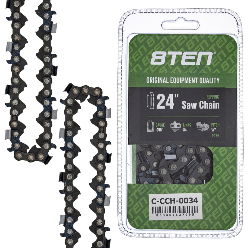 Chainsaw Chain 24 Inch .050 3/8 84DL For Echo Husqvarna 501842584 585550084 72LPX84CQ 501842784