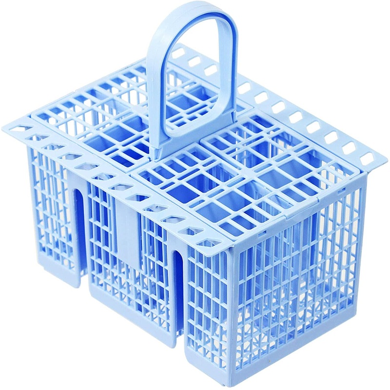 Cutlery Basket compatible with DeLonghi Dishwasher (Blue, 220 x 208 x 160mm)