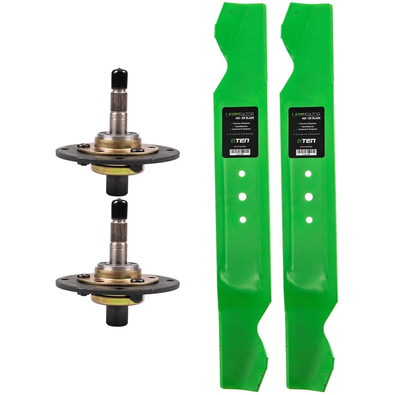 Deck Spindle & Mower Blade Kit For MTD Hechinger Mastercraft MK1002176