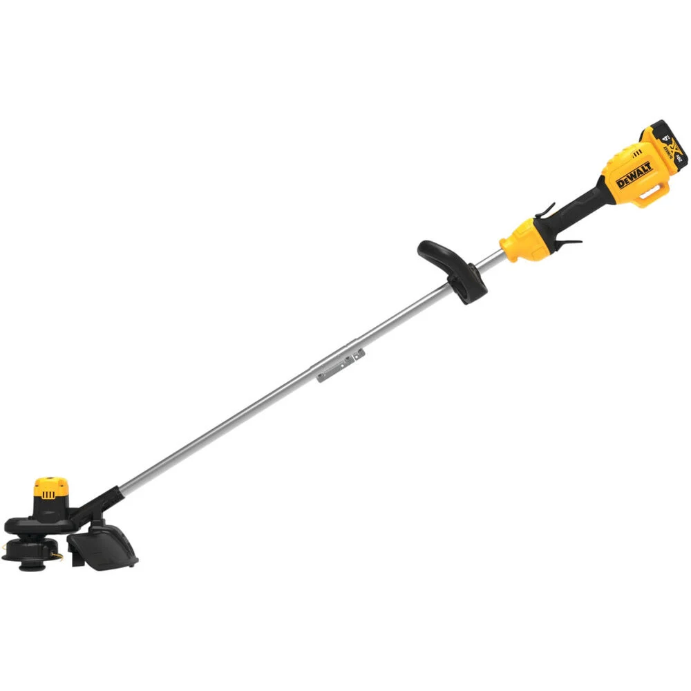 DEWALT 20V MAX Cordless String Trimmer Kit, 13 in. Cut, 0.08 in. Line, 4 Ah DCST925M1