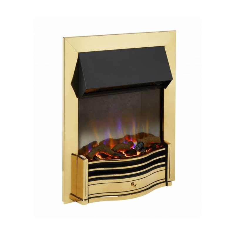 DimplexDumfries Brass Insert Electric Stove | DMF20BR