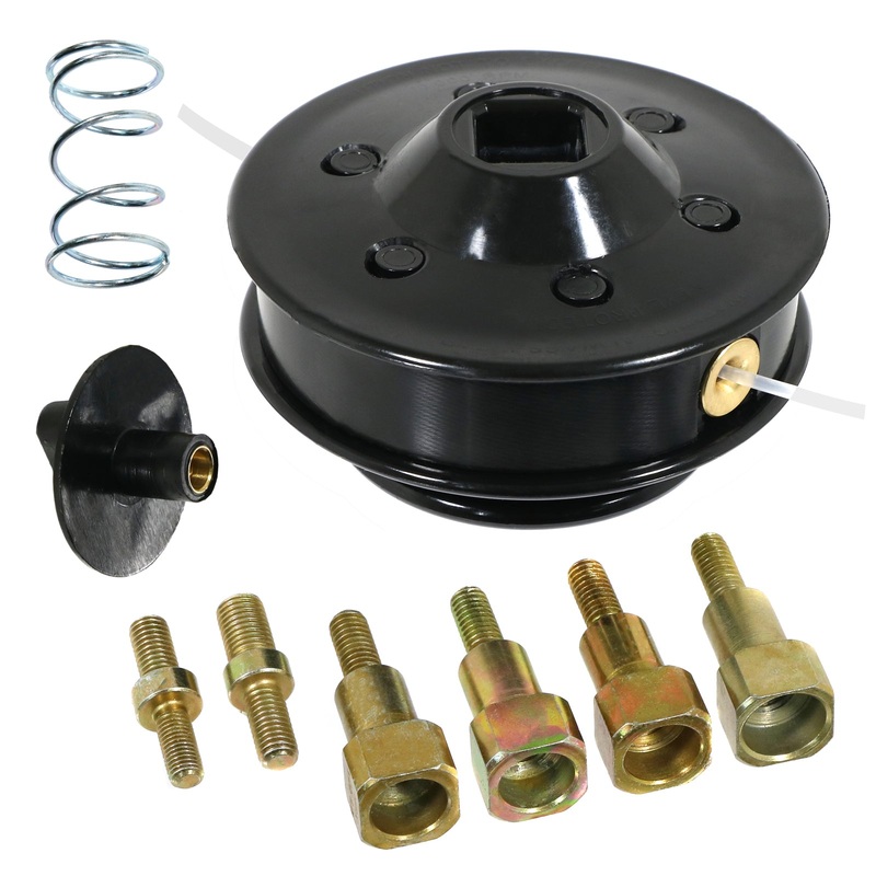 Dual Line Manual Feed Head with Bolts for SHINDAIWA Strimmer/Trimmer/Brushcutter