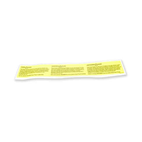 Echo OEM 89007522761 LABEL, CAUTION Echo Original Part