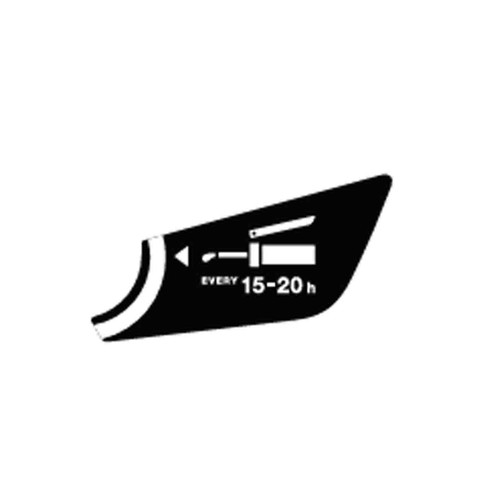 Echo OEM X505008660 LABEL, GREASE Echo Original Part