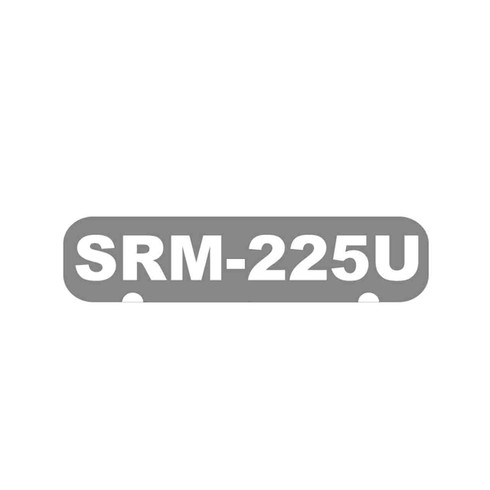 Echo OEM X544000040 - LABEL, MODEL SRM-225U - Echo Original Part