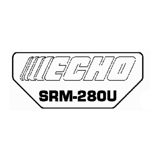 Echo OEM X547000890 LABEL, MODEL Echo Original Part