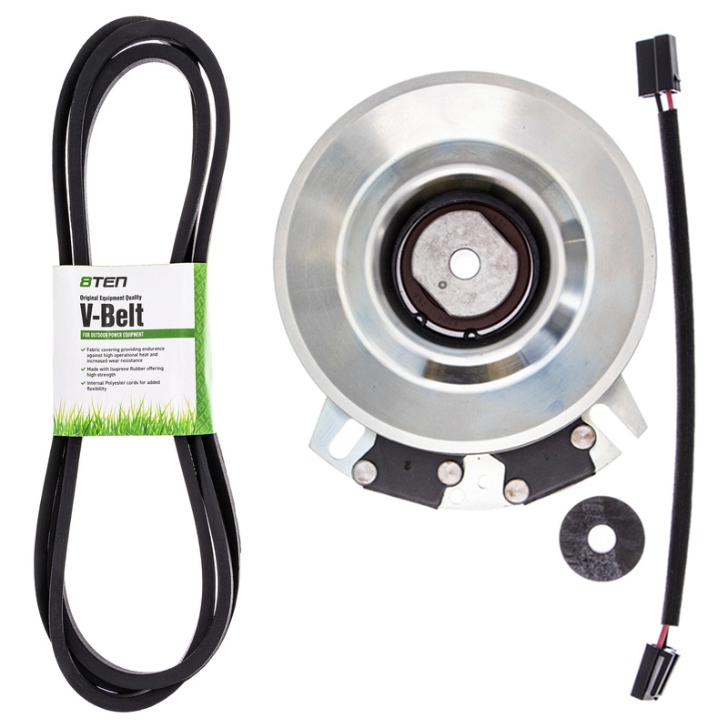 Electric PTO Clutch & Belt Kit For John Deere MK1006405