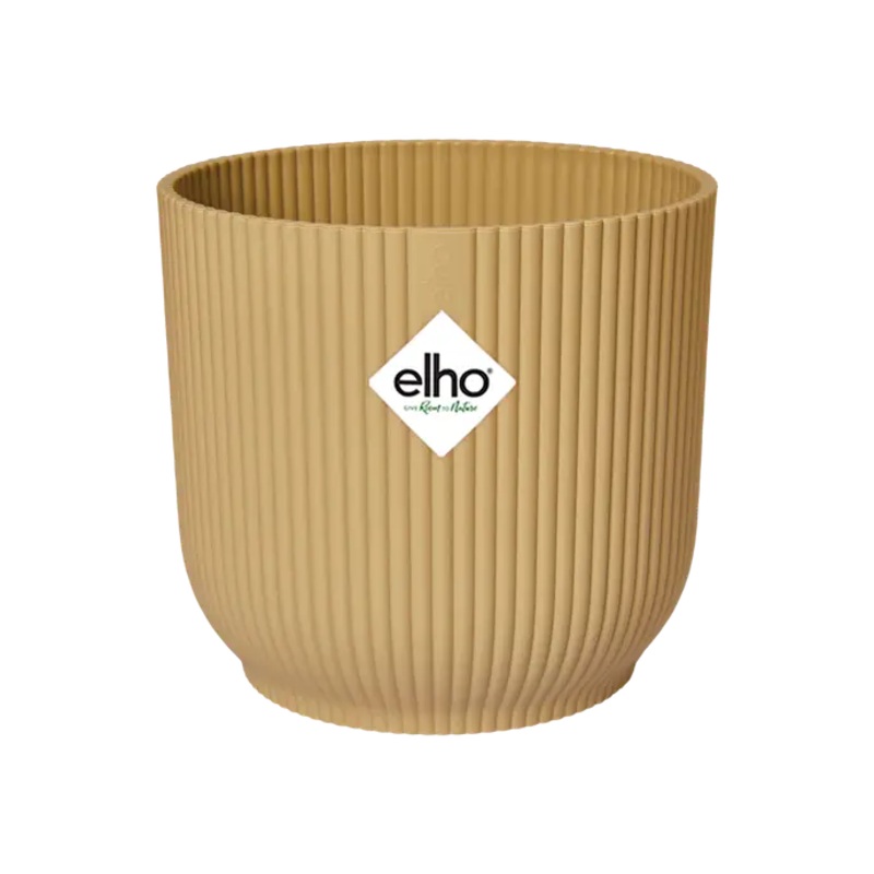 Elho Vibes Fold Round Yellow – 18cm