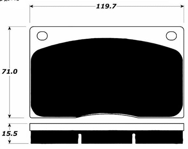 Porterfield Brake Pads for 1992 JAGUAR XJ-S