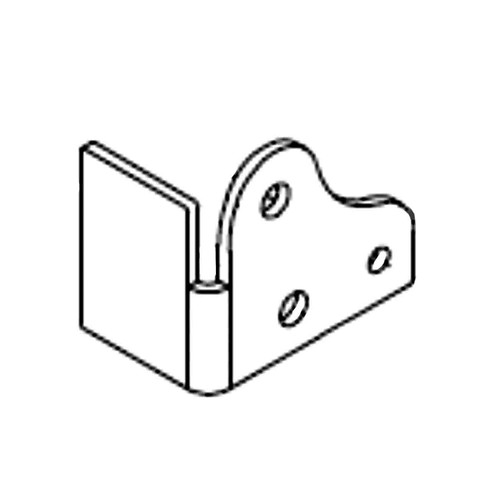 Hustler OEM 109238 REAR LEFT SIDE HANGER EXTENSION Hustler Original Part