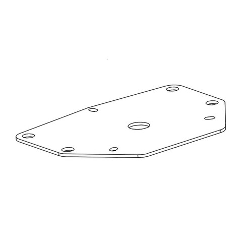 Hustler OEM 109679 CAUTION LIGHT BRACKET DIESEL Z Hustler Original Part